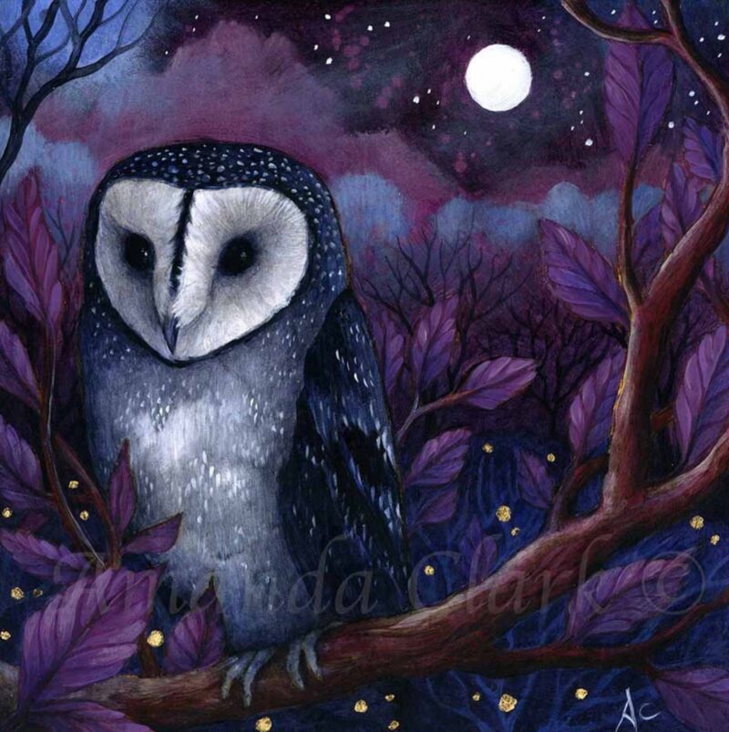Amanda Clark Painting @ fantazia.ink