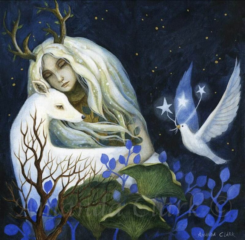 Amanda Clark Painting @ fantazia.ink