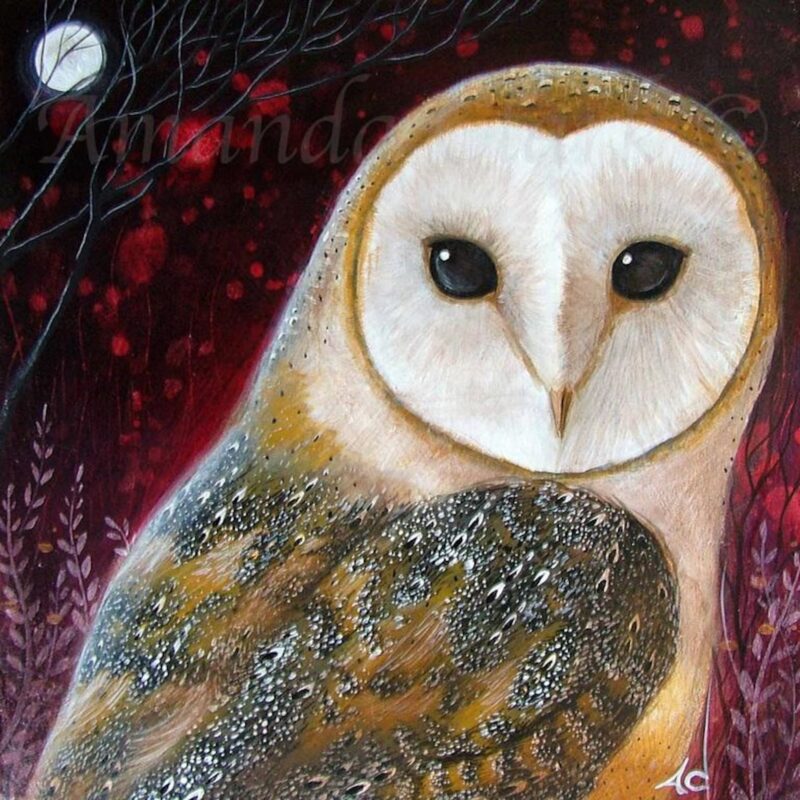 Amanda Clark Painting @ fantazia.ink