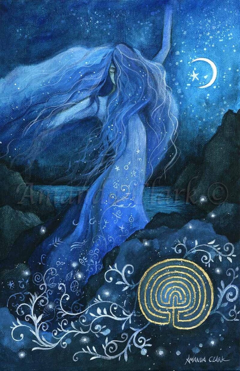 Amanda Clark Painting @ fantazia.ink