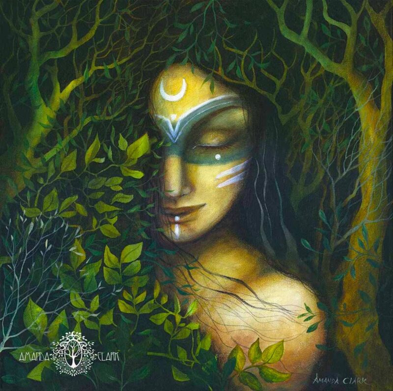 Amanda Clark Painting @ fantazia.ink