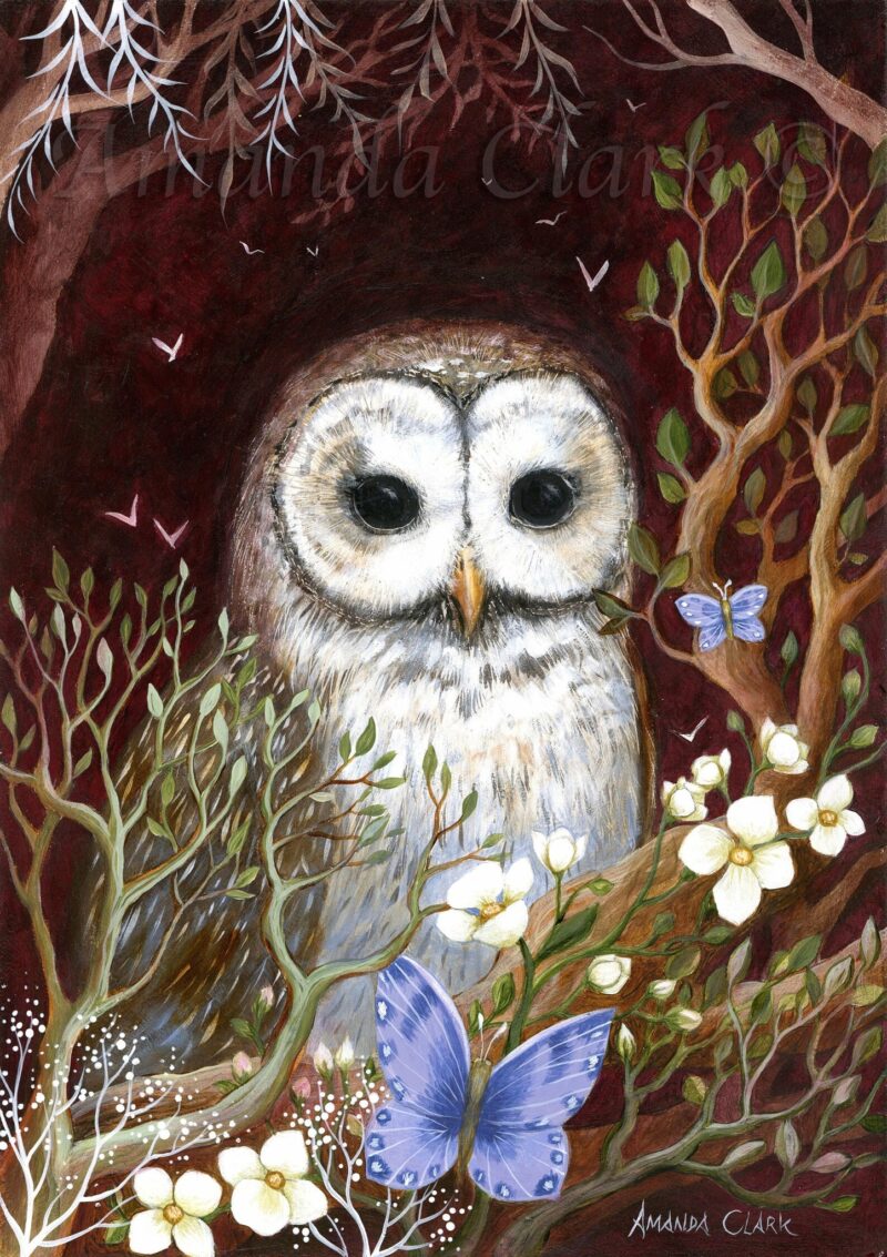 Amanda Clark Painting @ fantazia.ink