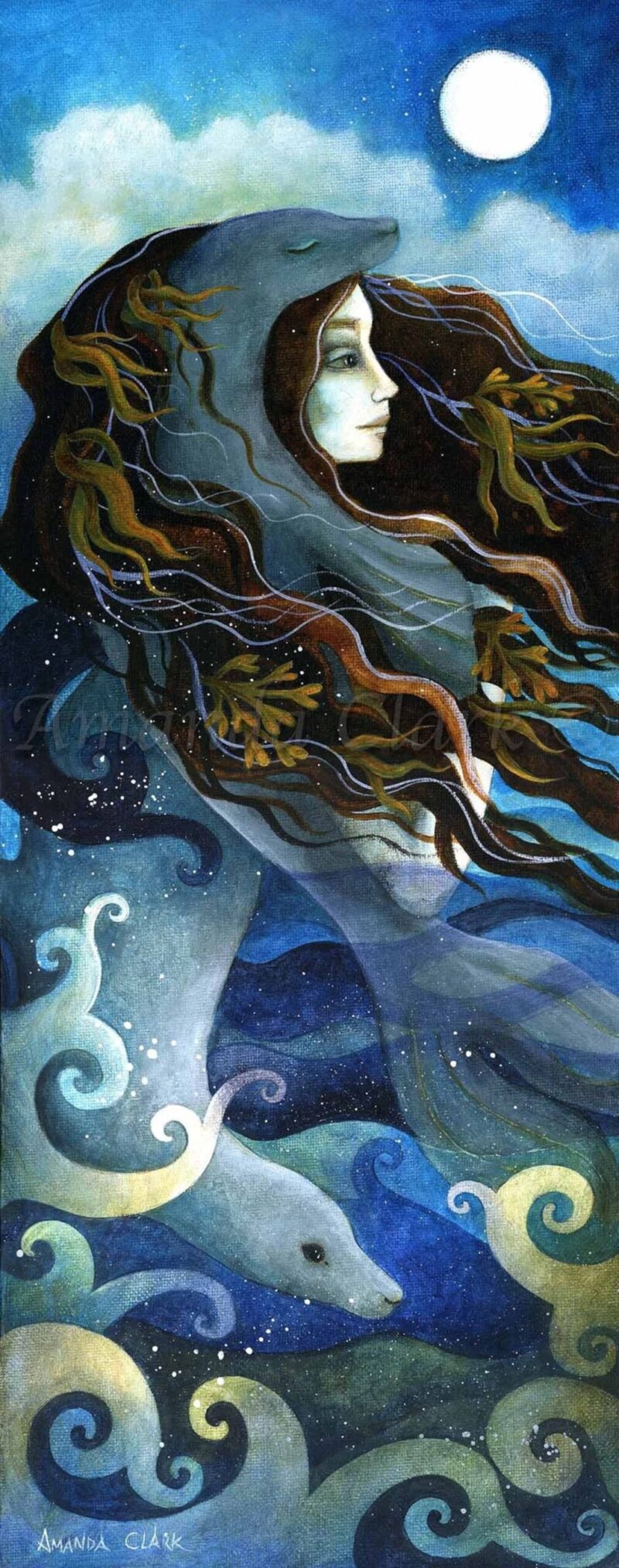 Amanda Clark Painting @ fantazia.ink