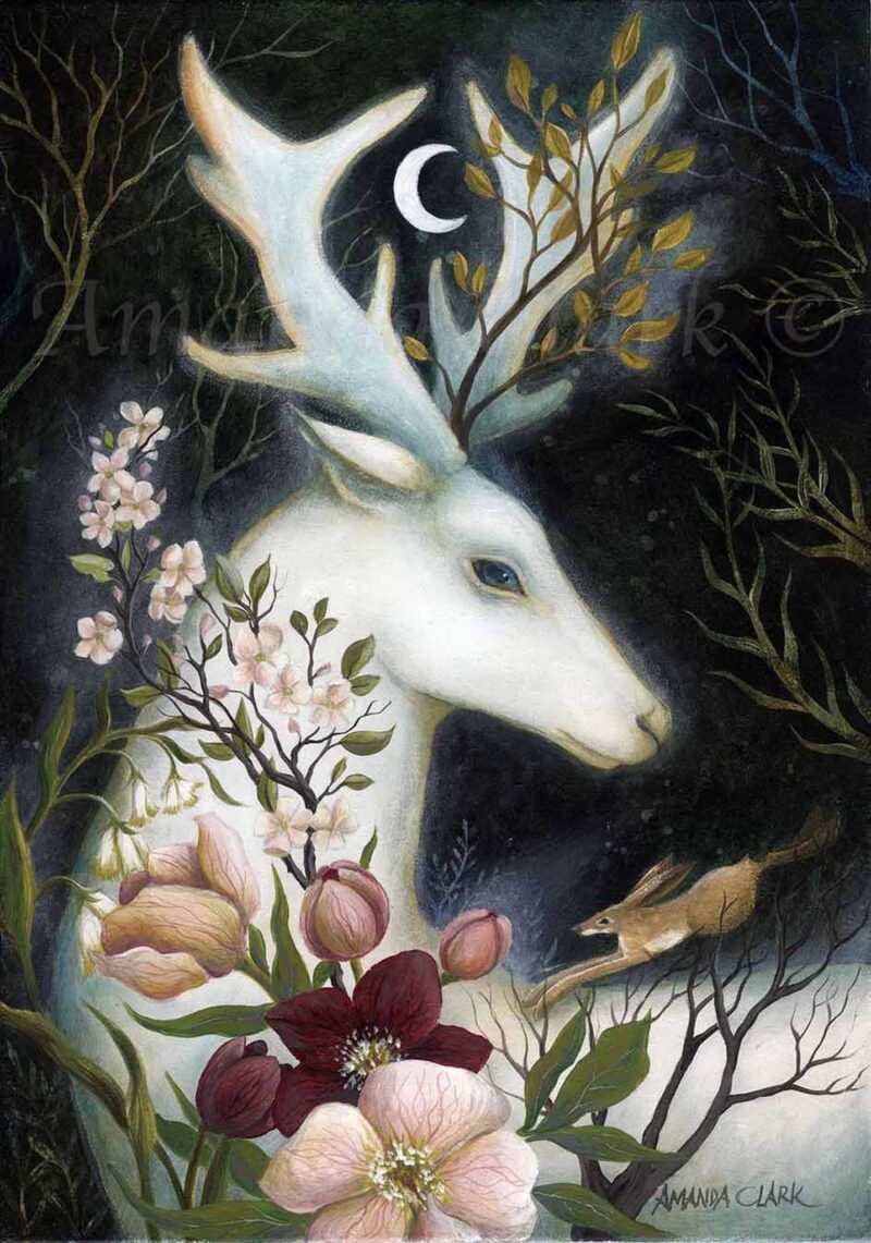 Amanda Clark Painting @ fantazia.ink