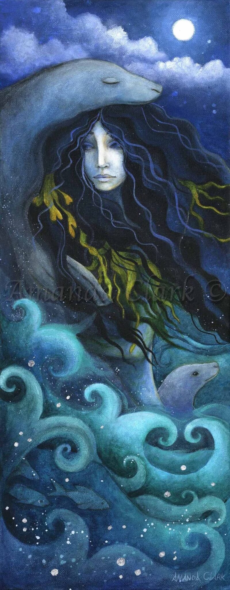 Amanda Clark Painting @ fantazia.ink