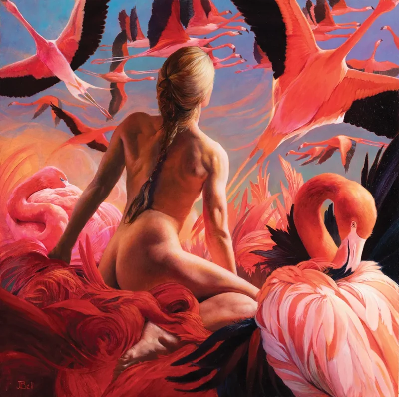 Julie Bell Painting @ fantazia.ink (10)