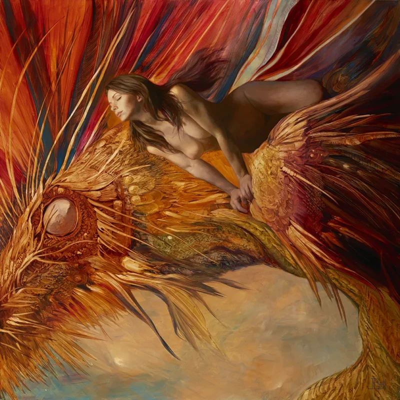 Julie Bell Painting @ fantazia.ink (3)